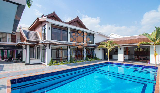 5 Bedrooms Villa with Pool For Rent In Siem Reap City-Svay Dangkum