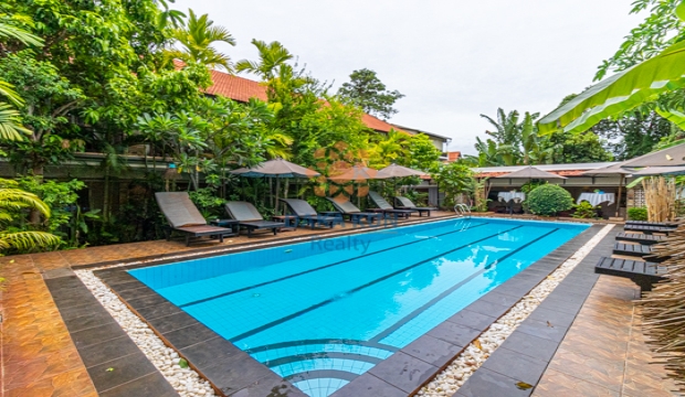 21 Bedrooms Hotel for Sale with Swimming Pool in Siem Reap