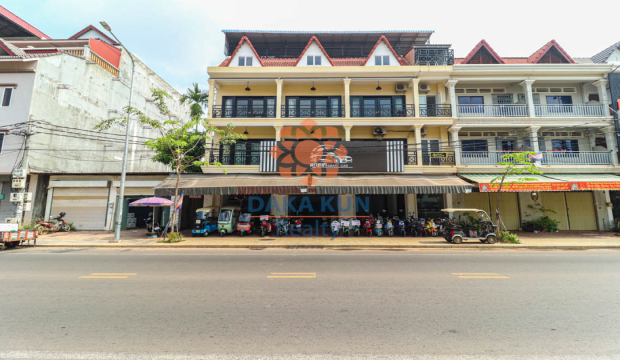 Apartment Building for Sale in Siem Reap City, on the Main Road