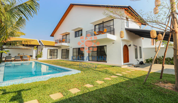 3 Bedrooms House for Rent with Swimming Pool in Siem Reap City in Svay Dangkum