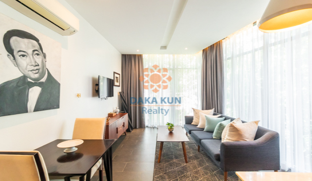 2 Bedrooms Apartment for Rent with Pool in Krong Siem Reap-near Riverside