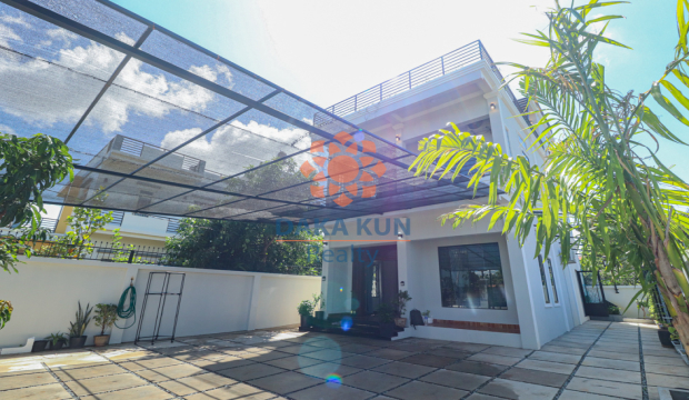 4 Bedrooms House for Rent in Siem Reap City, near ISSR High School