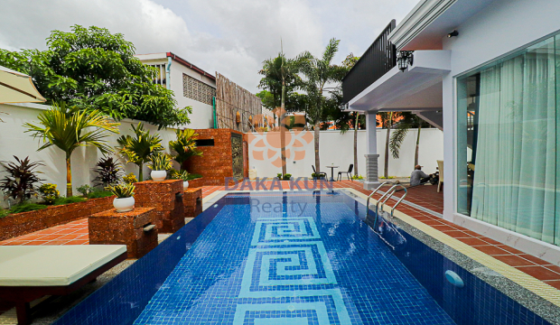 2 Bedrooms House with Swimming Pool for Rent in Siem Reap City, Svay Dangkum