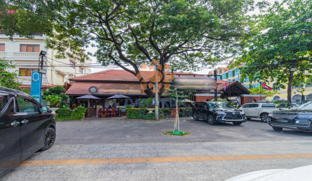 Corner Land for Sale in Siem Reap City-Svay Dangkum