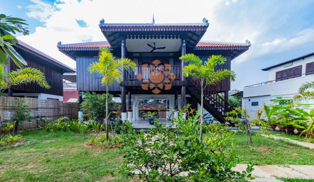 Wooden House for Rent in Sala Kamruek-Siem Reap City