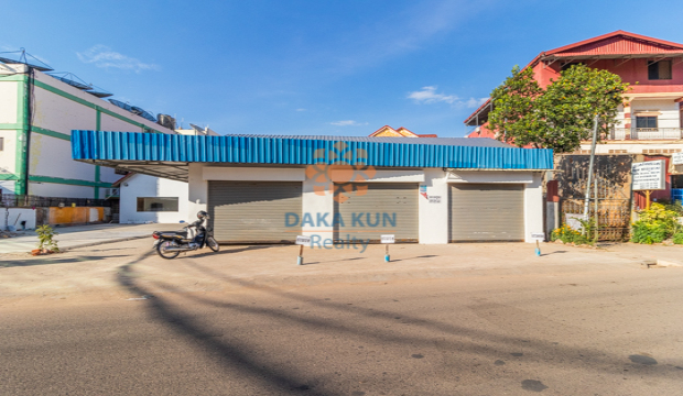 Commercial Space for Rent in Krong Siem Reap-Bakheng Road