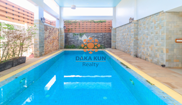 Apartment Building for Rent With Swimming Pool in Siem Reap City-Sala kamreuk