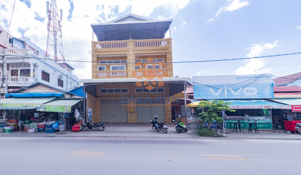 Commercial Building for Rent on Taphul Road-Siem Reap City