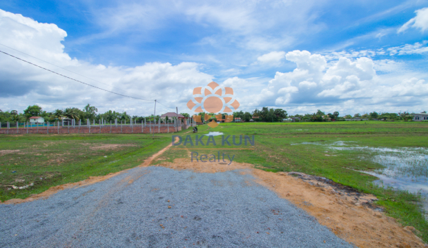 Urgent Land for Sale in​ Siem Reap City-Sambuor