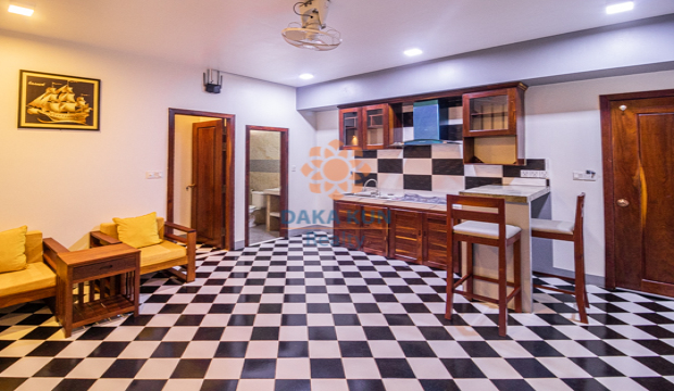 1 Bedroom Apartment for Rent with Swimming Pool in Krong Siem Reap-Svay Dangkum
