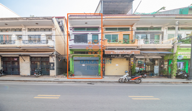 Shophouse for Rent in Krong Siem Reap-near Central Market