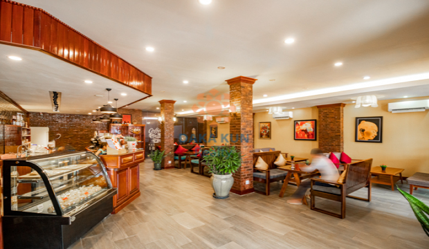 Restaurant for Rent in Krong Siem Reap-National Road 06