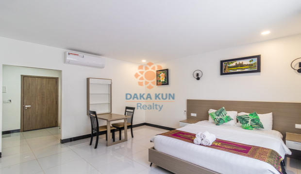 Studio Apartment for Rent in Krong Siem Reap-Svay Dangkum