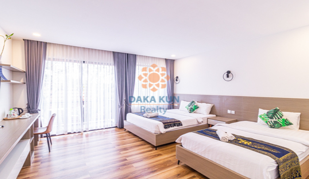 Studio Apartment for Rent with Pool in Krong Siem Reap-Svay Dangkum