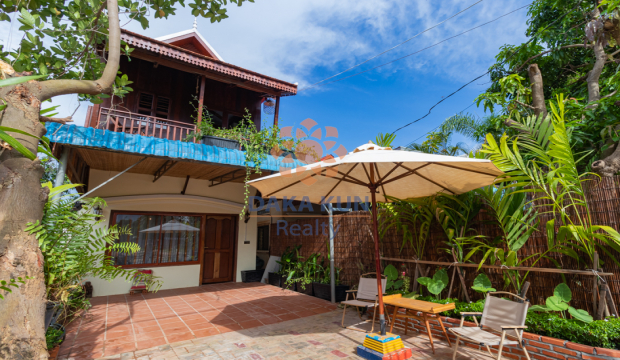 Wooden House for Sale in Siem Reap City near Makro
