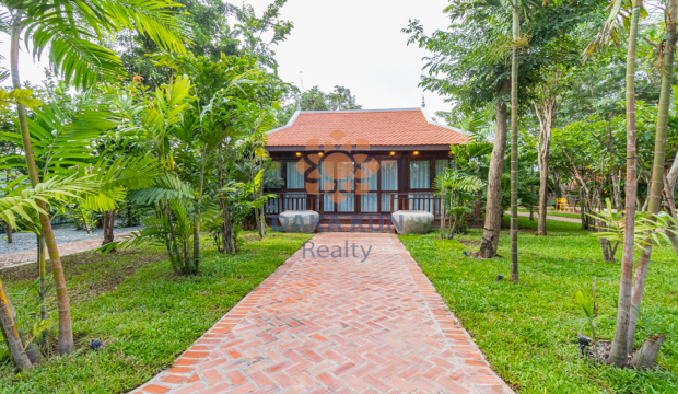 4 Bedrooms House for Rent In Siem Reap City-Svay Dangkum