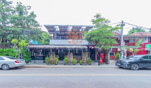 Shophouse for Sale in Siem Reap City Close to Riverside-Wat Bo Area