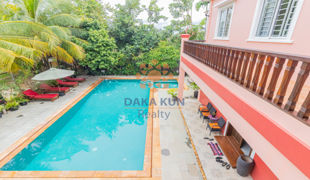2 Bedroom Apartment with Pool for Rent in Siem Reap-Svay Dangkum