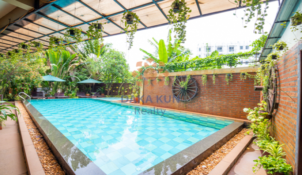 One Bedroom Apartment for Rent with Pool &Gym in Siem Reap