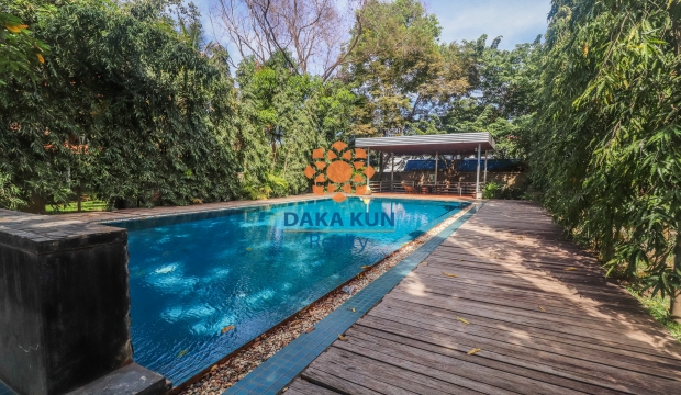 2 Bedroom House for Rent with Swimming Pool in Siem Reap - Sala Kamruek