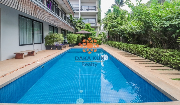 2 Bedrooms Apartment for Rent with Pool in Siem Reap