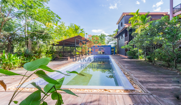 Boutique for Rent with Swimming Pool in Siem Reap-Svay Dangkum