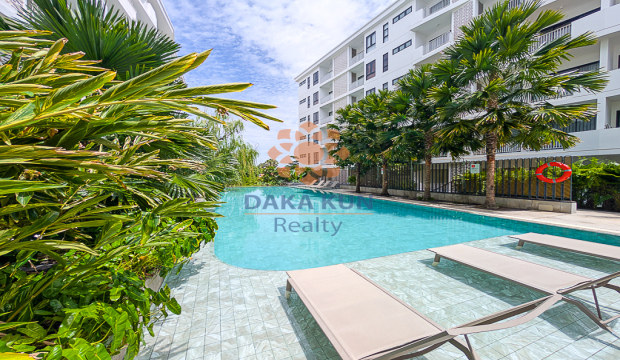 1 Bedroom Apartment with Swimming Pool for Rent in Central Area, Siem Reap City