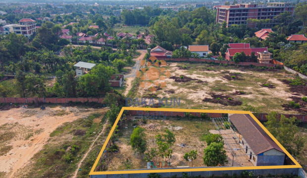 Urgent Sale, Land near Sangkat Svay Dangkum Office, Siem Reap city