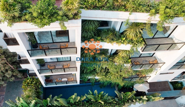 1 Bedroom Apartment for Rent with Pool in Siem Reap-Sala Kamreuk