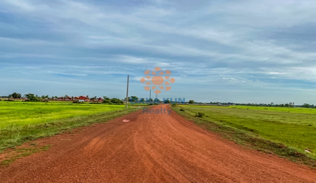 Land for Sale in Siem Reap-Kandaek