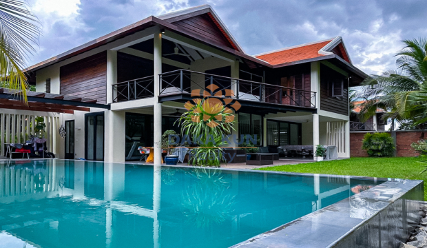 Modern Villa for Rent with Swimming Pool in Krong Siem Reap -Near Angkor Golf